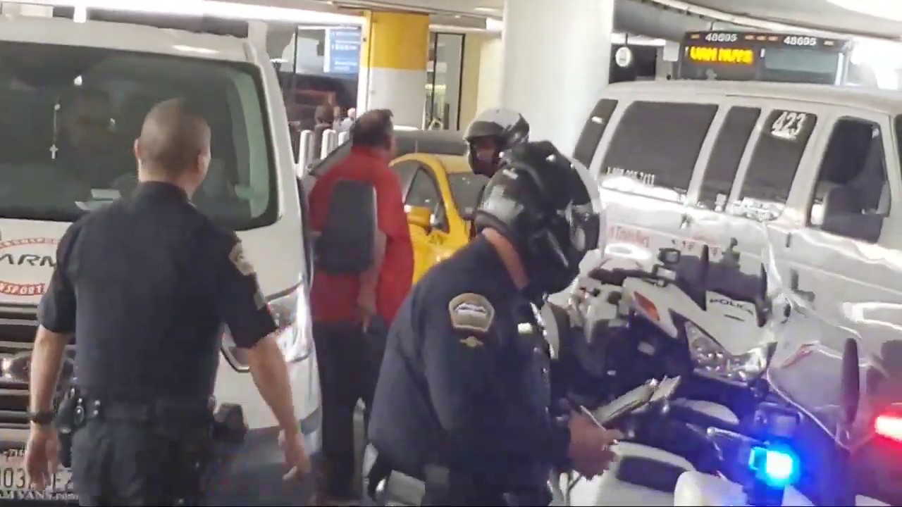 LAX airport police and  LAX motorcycle unit
