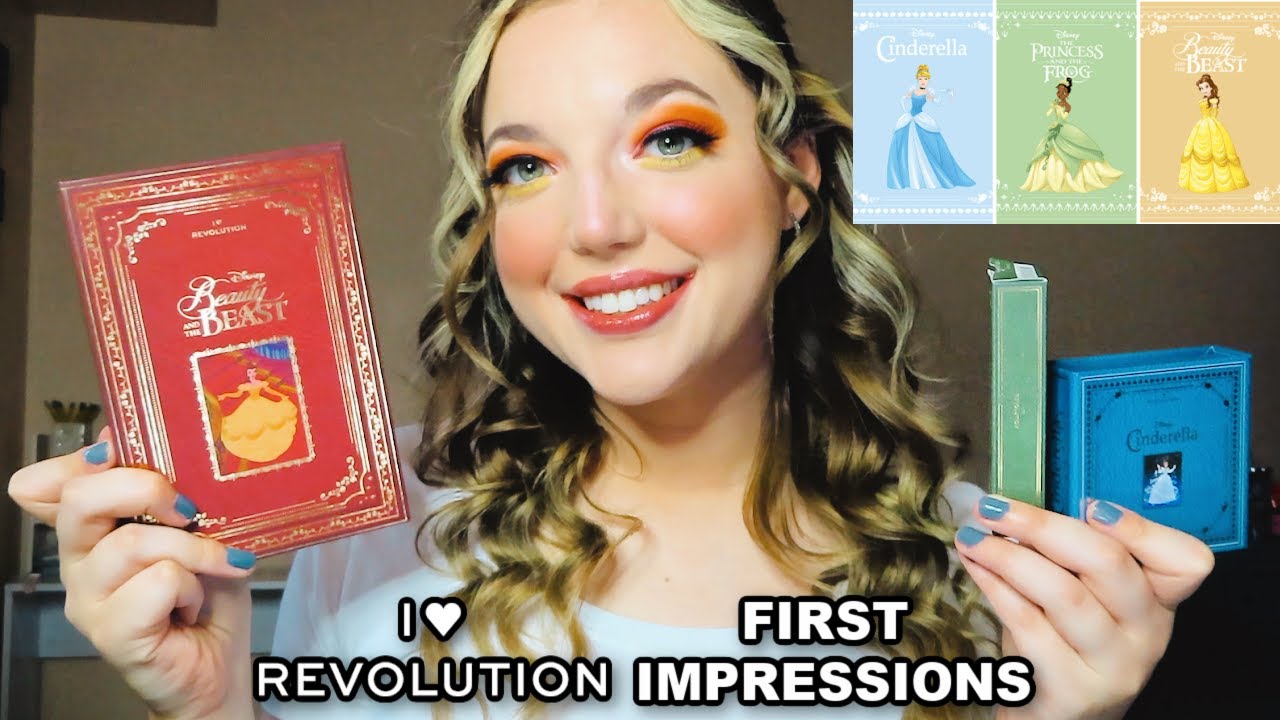 I HEART REVOLUTION DISNEY FAIRYTALE BOOKS COLLECTION UNBOXING + FIRST IMPRESSIONS