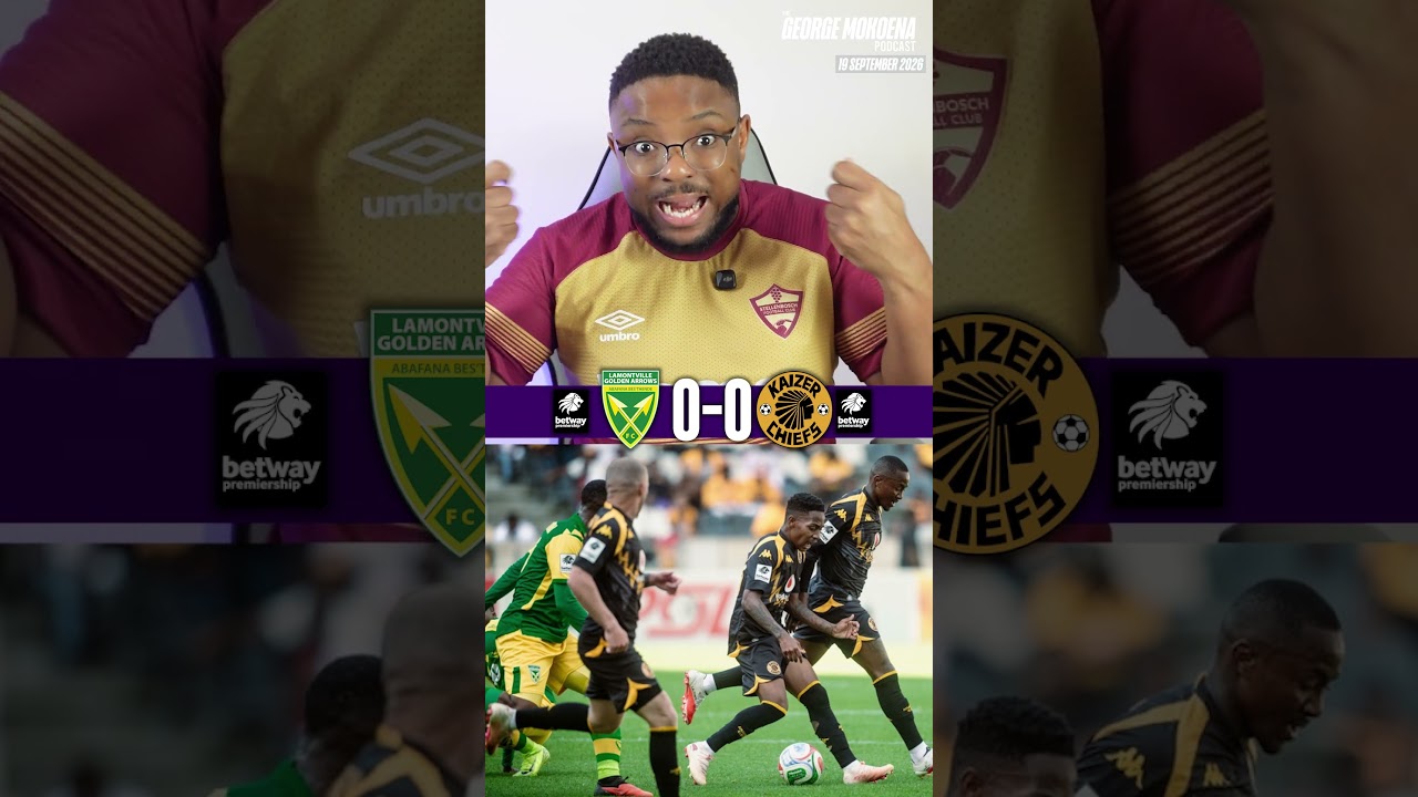 #kaizerchiefs draw 0-0 with Golden Arrows #betwaypremiership #orlandopirates #mamelodisundowns
