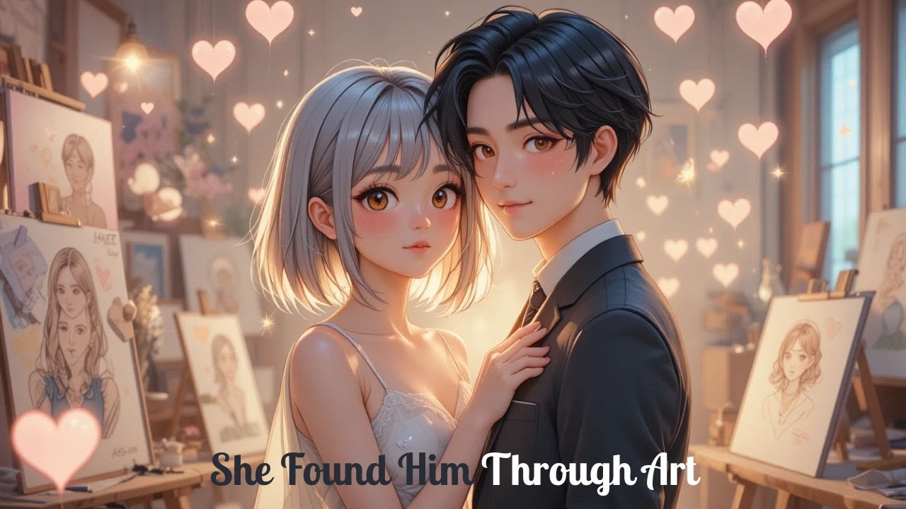 He loved Her unseen digital art | Beautiful Romantic Story | How Art Brought Two Souls Together
