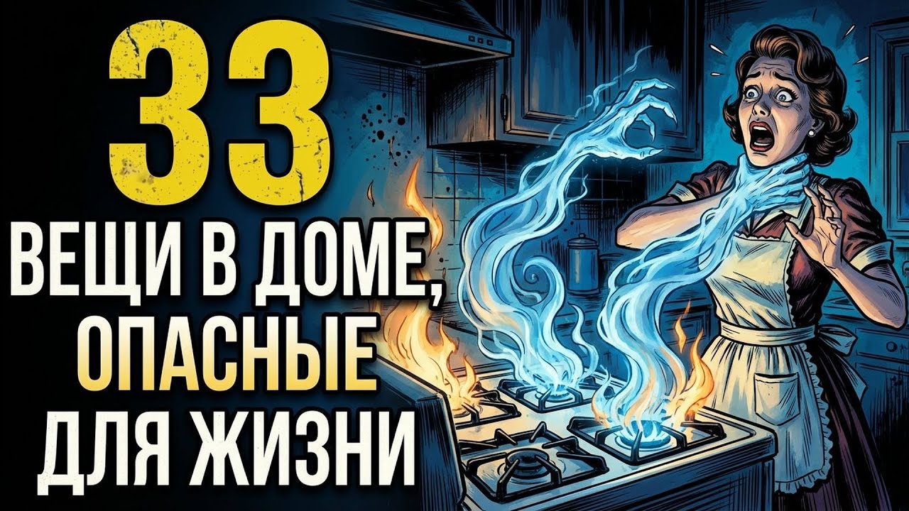 33 ВЕЩИ в вашем ДОМЕ, которые медленно УБИВАЮТ вас и вашу СЕМЬЮ