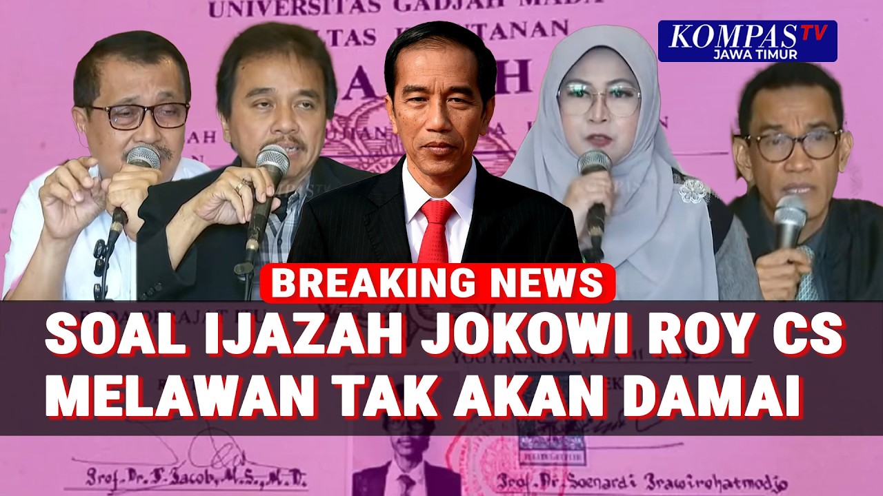 [FULL] Roy CS Buka-bukaan Temuan Baru Kasus Ijazah Jokowi, Eks Wakapolri Oegroseno Buka Suara