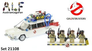 Lego Ideas 21108 Ghostbusters Ecto-1 - Lego Speed Build Review