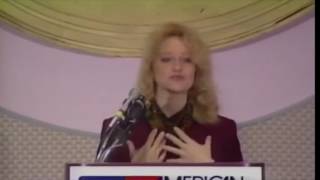 Young Kellyanne Conway powerful speech on school choice (1993)