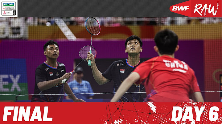 BWF World Junior Mixed Team Championships 2024 | China vs. Indonesia | Final