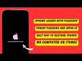 iPhone Locked With Passcode - Easy way to Restore iPhone Without Apple ID And Computer