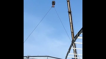 Erection work || #structure #peb #engineering #steelwork #fabrication