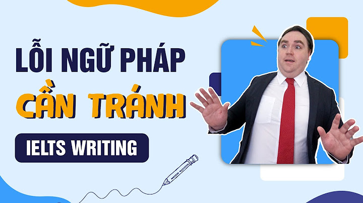 Các lỗi thường gặp trong writing viết tắt dont cant