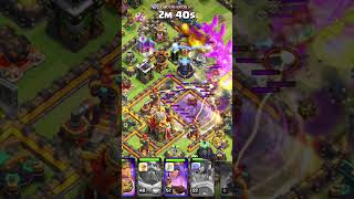 Dragon ball Attack strategy BooM 💥💣 #coc #th16rootriderattack #supercell #clashofclans