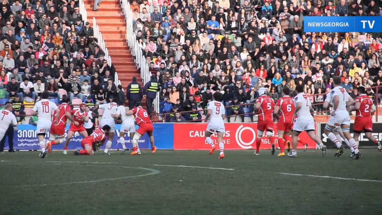 Сборная Грузии по регби выиграла у России со счетом 33:0