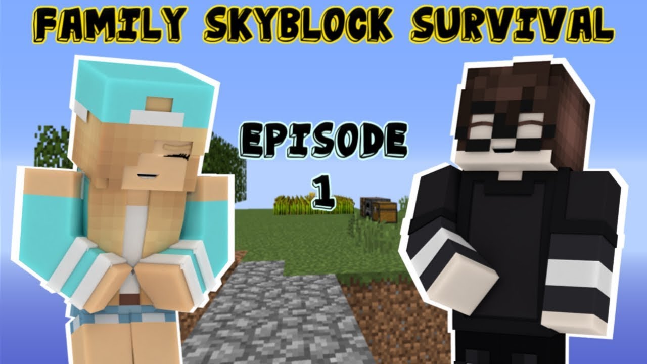 Welcome to Skyblock! | Family Skyblock Survival Ep.1 - YouTube