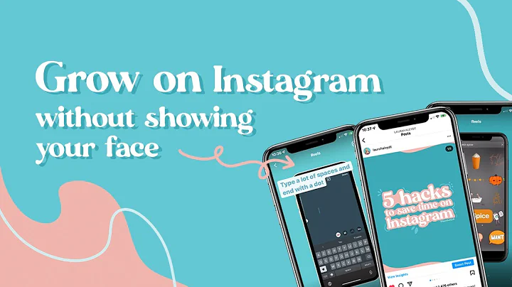 Instagram growth & content ideas without showing your face l Reels, carousels, single posts, stories