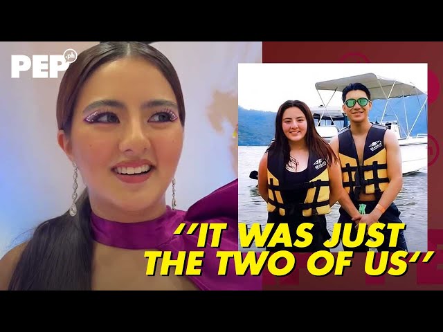 Cassy Legaspi: It's our first time to travel alone.