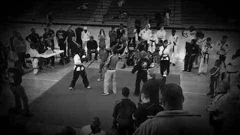 Joseph Cowan Taekwondo sparring