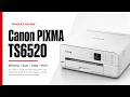Canon PIXMA TS6520 Wireless Color Inkjet Printer Duplex Printing, White – Home Printer Review