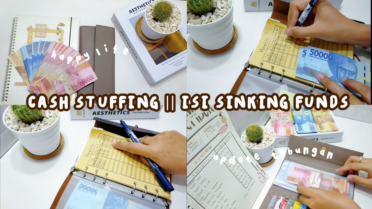 CASH STUFFING SEPTEMBER || UPDATE SINKING FUNDS || HIDUP BAHAGIA DENGAN KEUANGAN YANG TERTATA