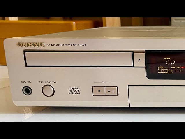 Đã bán) Đầu 5in1 Onkyo FR-435 : CD, MD, DAC, Tuner, Amply .Đẹp
