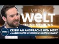 MEINE MEINUNG: Heftige Reaktion auf Neujahrsansprache von Merz! „Die Demokratie ist nicht in Gefahr“