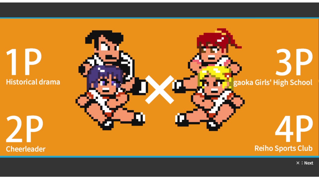 Random fun in River City Melee: Battle Royal SP.