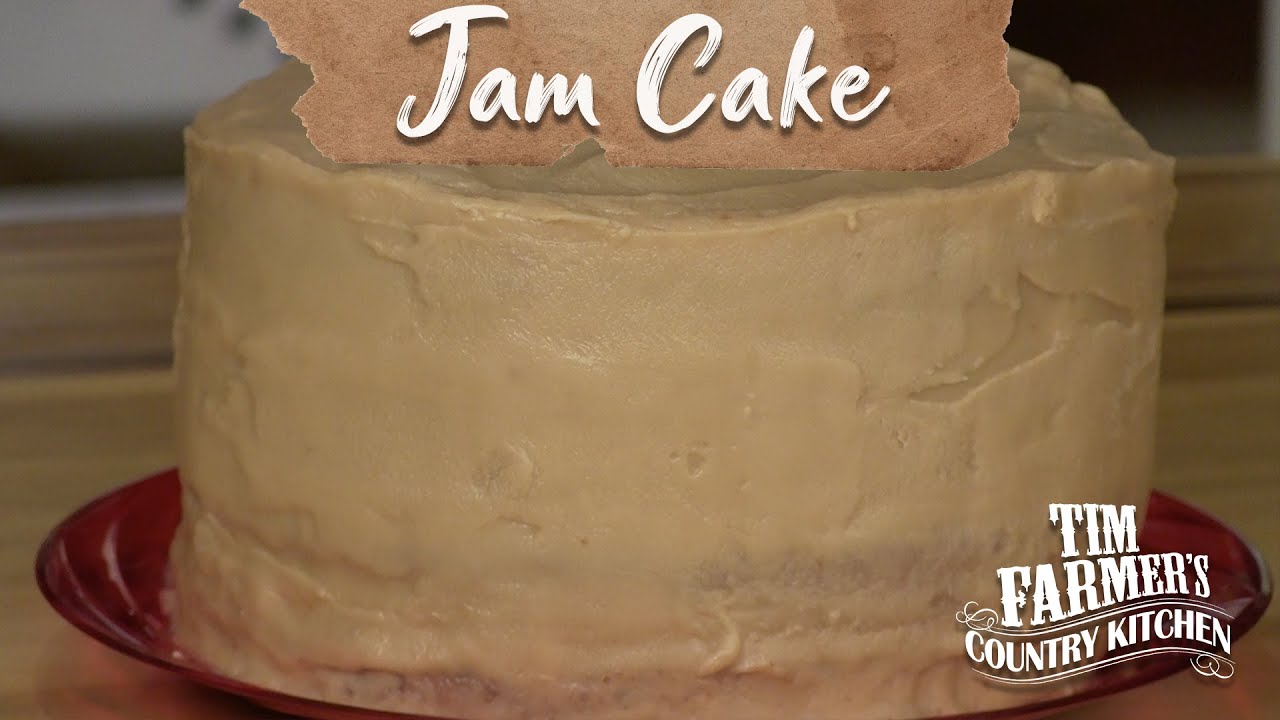 JAM CAKE Fruit Jam Filled Jam Cake YouTube