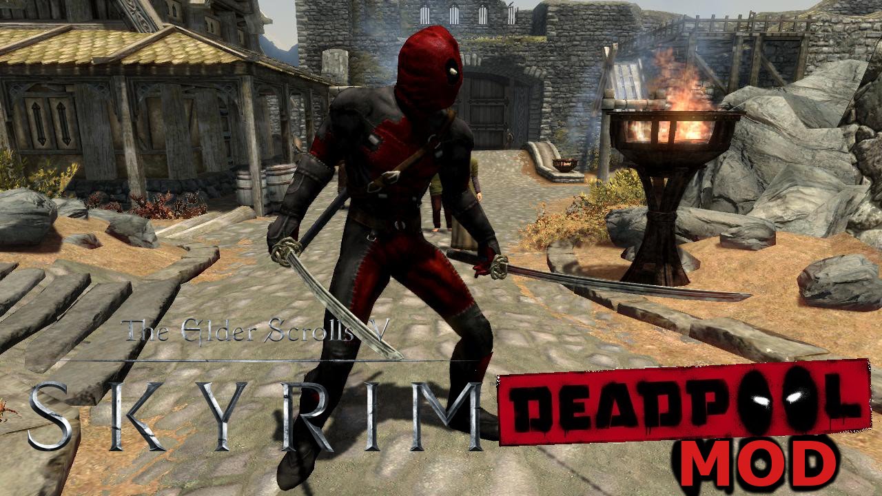 Skyrim Mods: MOD do DEADPOOL - YouTube