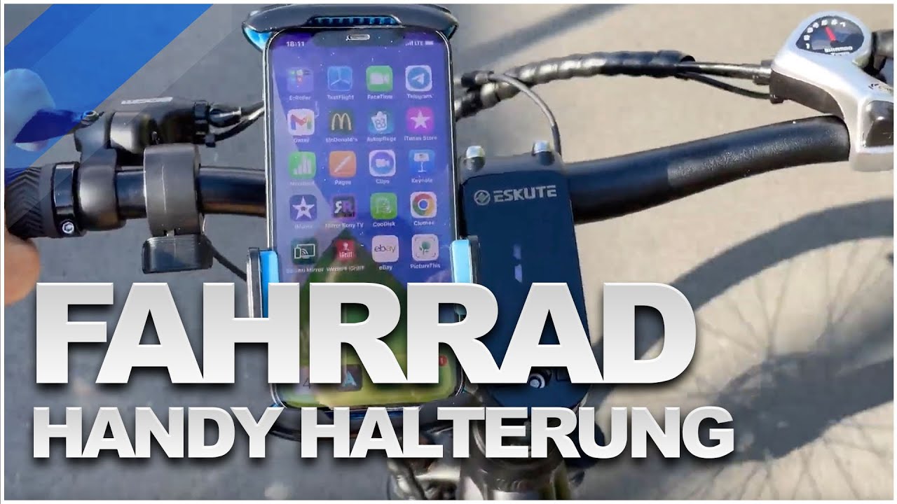 Fahrrad Handyhalterung Test 2023: 8 Smartphone-Halterungen im