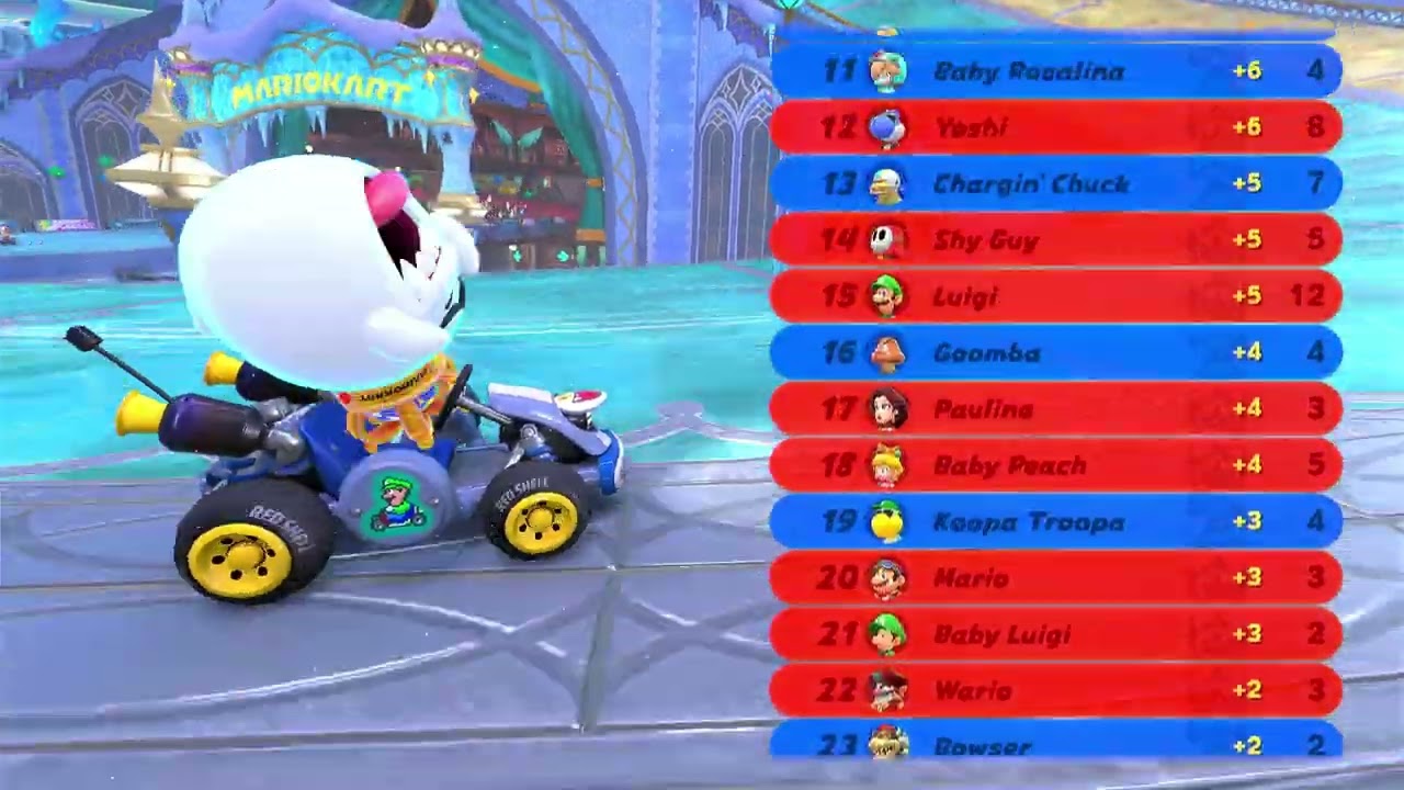 Mario Kart World | Vs. Race | Medium Race Count | King Boo | 8.5.2025