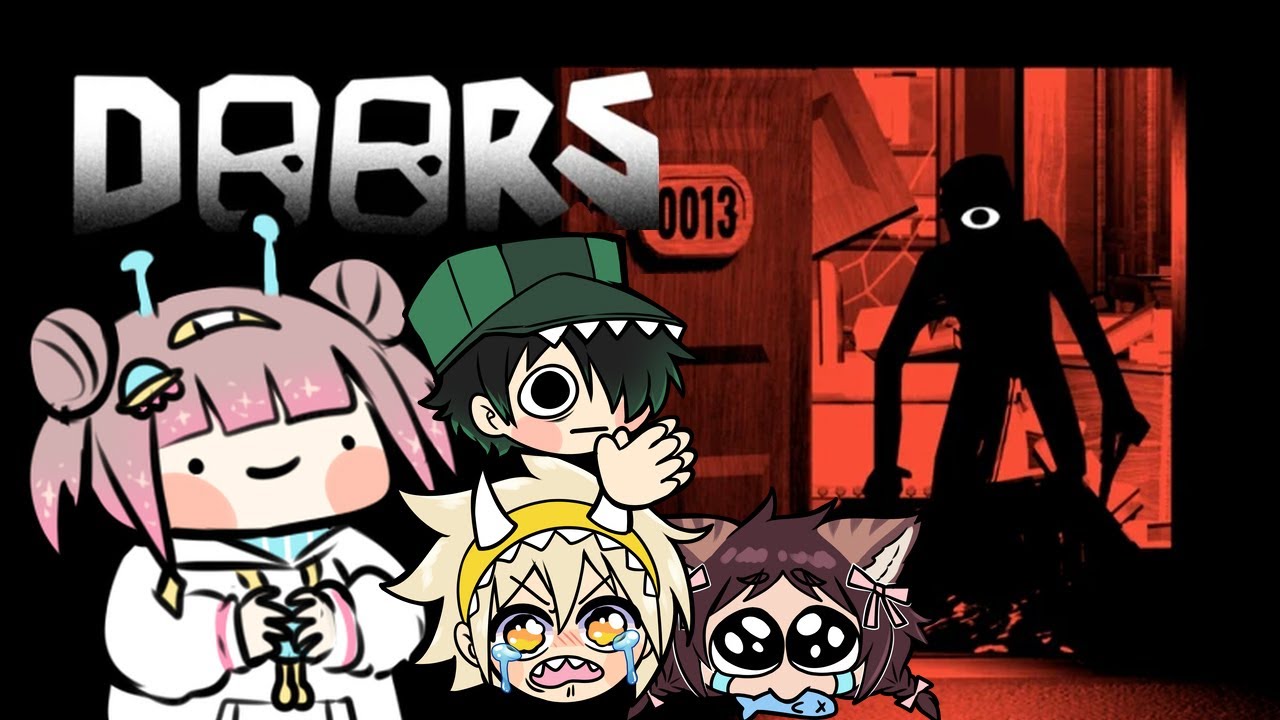 👽Tryhardeando en DOORS con miembros del canal 🤍