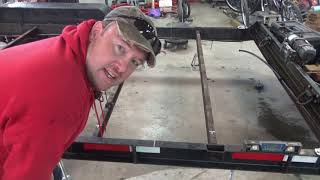 How I made my trailer longer part one