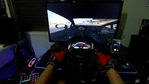 Lamborghini Huracan RealDash Custom cluster testing