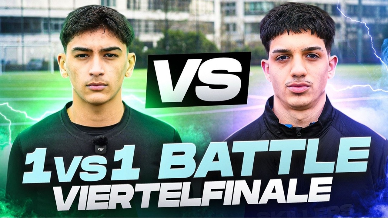 Skillers 1vs1 Battle Viertelfinale - Leo vs Gianluca | Die besten 8 Skillers Talente im Duell