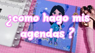 Como hago mis Agendas ? Encuadernación