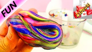 Blendujemy Różne Rodzaje Inteligentnej Plasteliny Eksperymenty Dla Dzieci Putty, Glutek