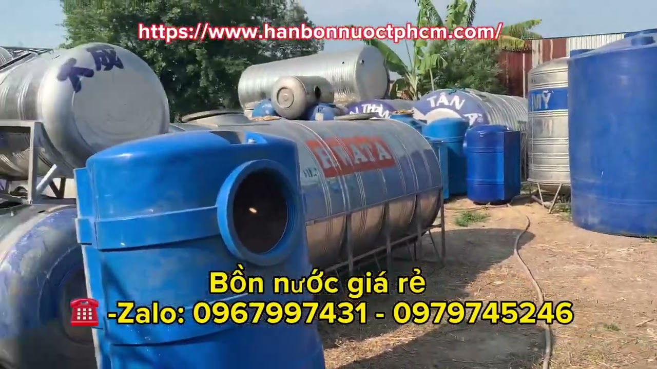 Thanh lý bồn nước giá rẻ đã khai Xuân rồi nhé các bạn