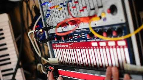 Buchla Music Easel and HAKEN Continuumini.