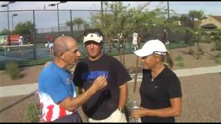 Pickleball Scott-Vickie Foster interview