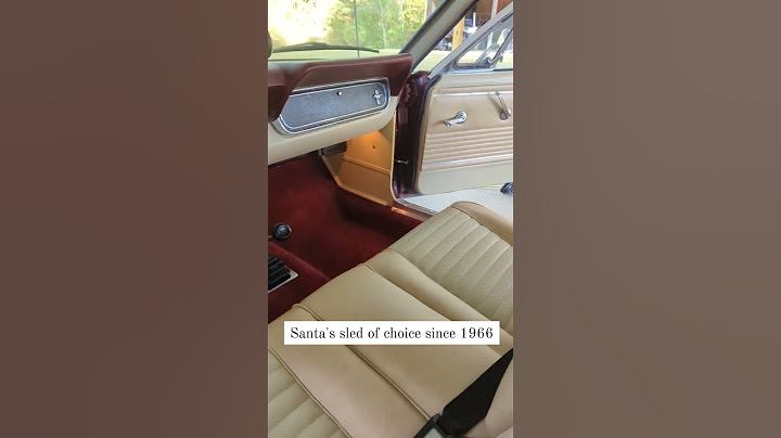 Getting Santa's 1966 Ford Mustang detailed for the big ride... #shorts
