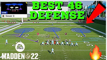 NEW* BEST 46 DEFENSE IN MADDEN 22 🚨STOPS RUN & PASS DEFENSE🚨STOPS IFORM & SINGLEBACK ELITE BREAKDOWN