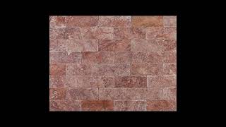 red travertine split face free lenght