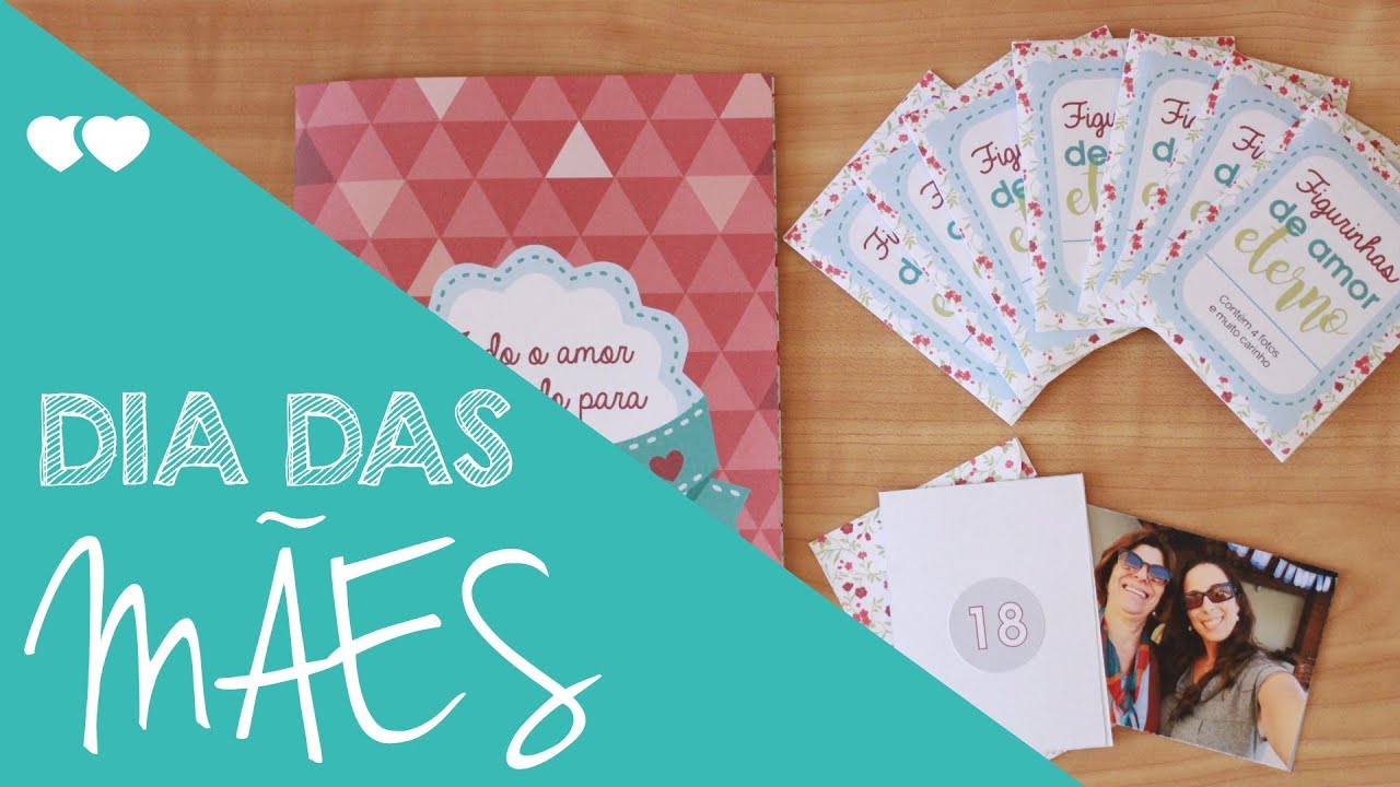 DIY - Álbum de Figurinhas para o Dia das Mães (e a técnica da borracha)    |   Thiara Ney
