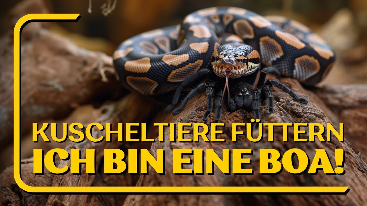 Meine Python Ist Ein Kleines ffchen F tterungsrunde YouTube Meine python ist ein kleines ffchen f tterungsrunde youtube