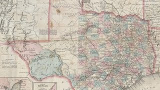 Texas history and geography is explored in this vintage map that was
produced 1870. the video we zoom look at various characteristics
estab...