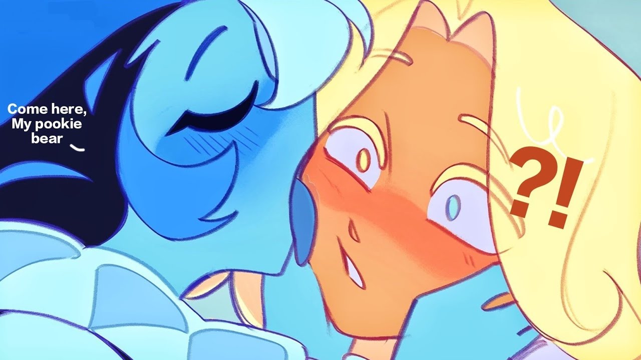 KISS OR LICK😋🎀?ShadowVanilla,Cookie run kingdom🍪 Shadow milk X Pure Vanilla Comic dub🌼