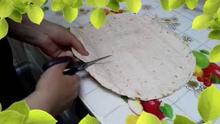 Самая вкусная закуска" Курица с грибами в лаваше" Самая вкусная закуска" Курица с грибами в лаваше"