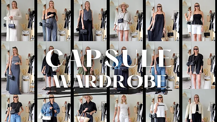 How to create a SUMMER CAPSULE WARDROBE of stylish, wearable EVERYDAY OUTFITS