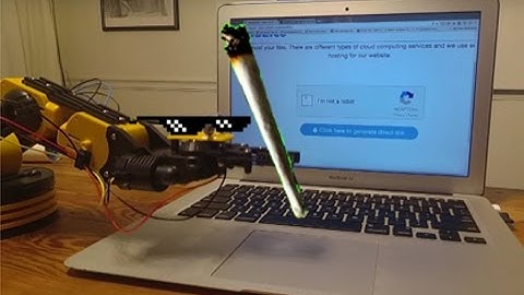 Robot beats "I am not a Robot" Captcha - DANK VERSION