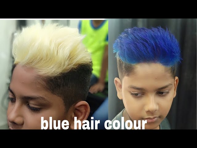 Trending funky hair color 🌈 -blue 💙pink💓 funky colour  @vignesh_hair_saloon Stylish=@venkatemsv Model=@ #trending #trendinghair...  | Instagram