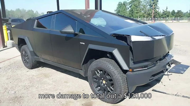 Totaled Tesla Cybertrucks Are Headed To Salvage Auctions