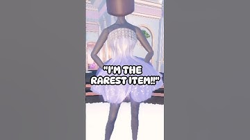 RAREST CODE ITEMS IN DTI #roblox #dti #dresstoimpress #shorts