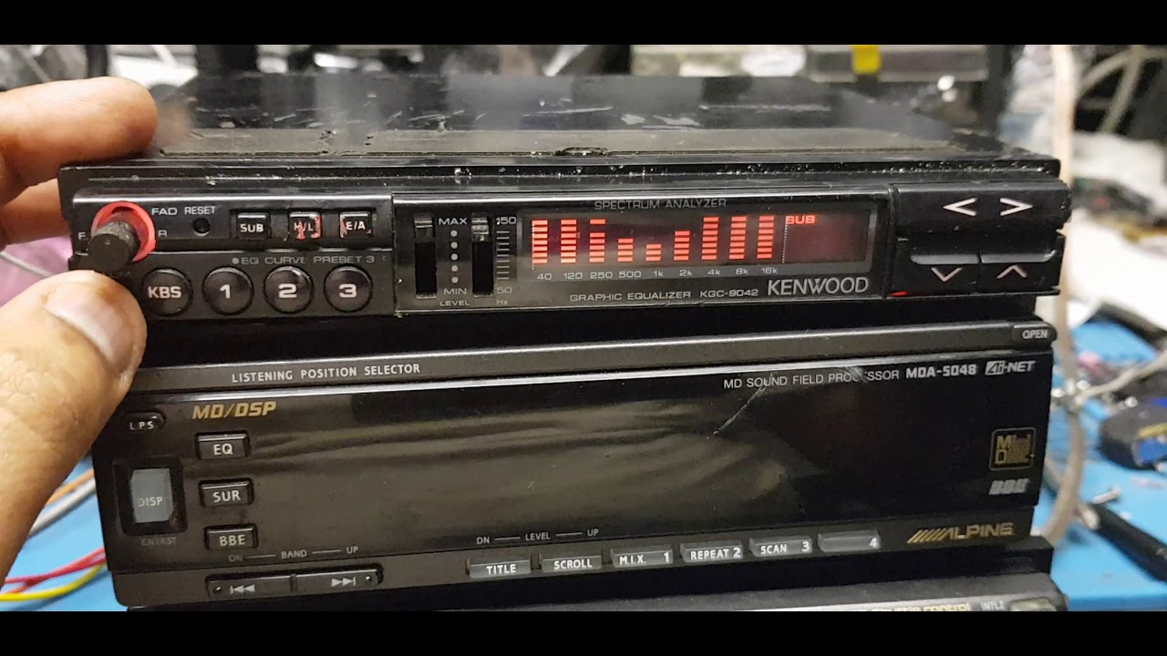 kenwood old school EQ KGC 9042 YouTube